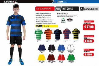 Neuheiten 2016 LEGEA Kit Edimburgo